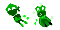 Just Shapes and Beats Tsavorite Cursor