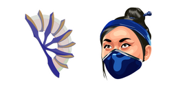 Mortal Kombat Kitana and Fan Cursor