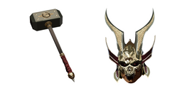 Mortal Kombat Shao Kahn and Wrath Hammer Cursor