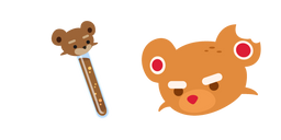 Super Animal Royale Super Gingerbread Bear and DNA Cursor