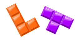Tetris L-Block and T-Block Cursor