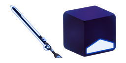 Beat Saber Blue Cube and Saber Cursor