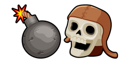 Clash of Clans Wall Breaker and Bomb Cursor