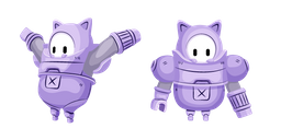 Fall Guys Gato Roboto Costume Cursor