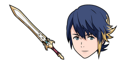 Fire Emblem Alfonse and Sword Cursor