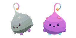 Ooblets Plob and Gleamy Plob Cursor