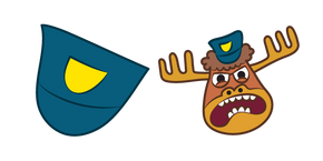PaRappa the Rapper Instructor Mooselini Cursor