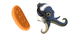 Subnautica Cuddlefish and Cookie Cursor