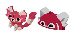 Animal Jam Red Panda Cursor