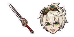 Genshin Impact Bennett and Lion's Roar Cursor
