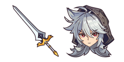 Genshin Impact Razor and Sword Cursor