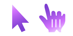 Light Purple Gradient Cursor