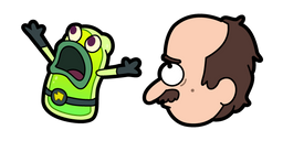 Gravity Falls Lefty Robot Cursor