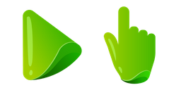 Green Color Cursor