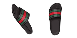 Gucci Flip Flops Cursor