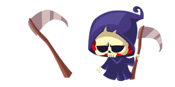 Halloween Grim Reaper and Scythe Cursor