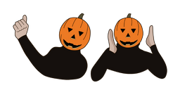 Halloween Pumpkin Dance Cursor