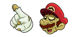 Super Mario Halloween Zombie Cursor