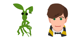 Harry Potter Newt Scamander and Pickett Cursor