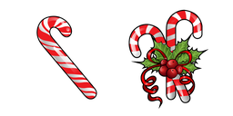 New Year Candy Cane Cursor