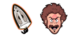 Home Alone Marv and Iron Cursor