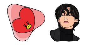 BTS V and Tata Cursor