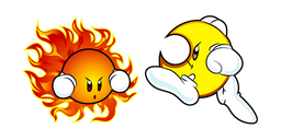 Kirby Mr. Shine and Mr. Bright Cursor