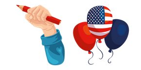 Labor Day with Pencil Cursor
