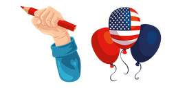 Labor Day with Pencil Cursor