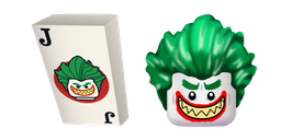 LEGO Joker and Card Cursor