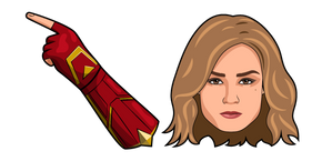 Captain Marvel Carol Danvers Curseur