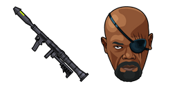 Nick Fury Rocket Launcher Cursor