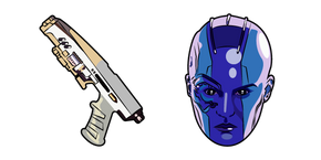 Guardians of the Galaxy Vol. 3 Nebula and Electric Blaster cursor
