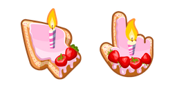 Materials Birthday Cake Cursor