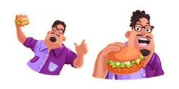 Grubhub Commercial Meme Cursor