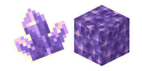 Minecraft Amethyst Block and Cluster cursor