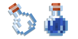 Minecraft Water Bottle Cursor