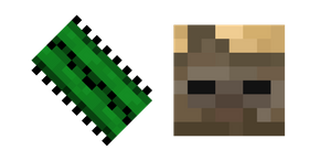 Minecraft Cactus and Husk Curseur