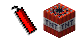 Курсор Minecraft Динамит и ТНТ