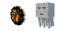Minecraft Fireball and Ghast Cursor
