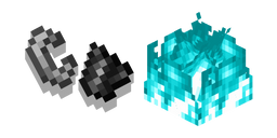 Minecraft Flint and Steel and Soul Fire Cursor