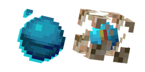 Курсор Minecraft Сердце Моря и Морской Проводник