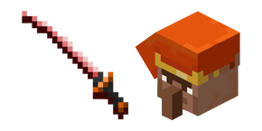Minecraft Luxury Merchant and Master's Katana cursor