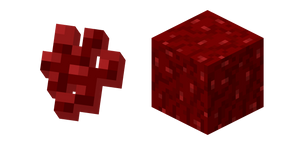 Minecraft Nether Wart and Block Curseur