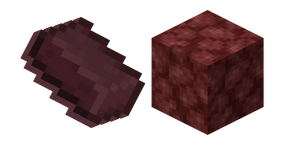 Minecraft Netherrack and Nether Brick cursor