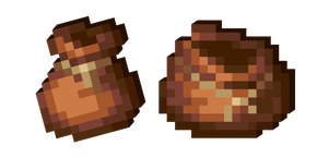 Minecraft Opened and Closed Bundle Curseur