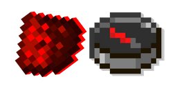 Minecraft Redstone Dust and Compass Cursor