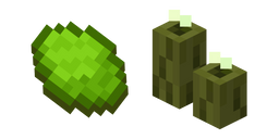 Minecraft Sea Pickle and Lime Dye Cursor