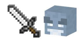 Minecraft Vex and Iron Sword Cursor