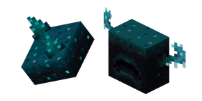 Minecraft Warden and Sculk Sensor Curseur